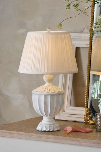 Shabby Chic by Rachel Ashwell White Florence Table Lamp (C96674) | £85