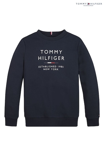 Tommy Hilfiger Blue Logo Jumper (C97106) | £50 - £55