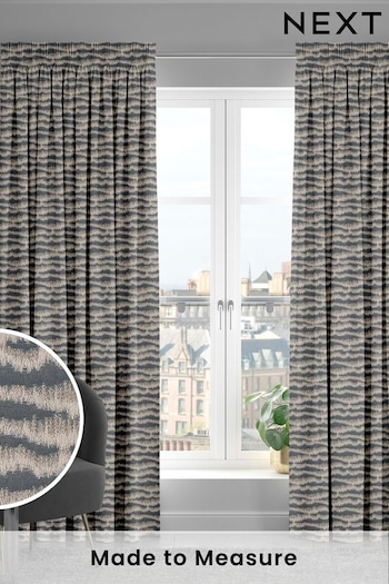Grey Motte Made To Measure Curtains (C97132) | £100