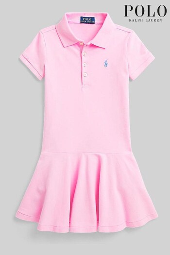 Polo Ralph Lauren Peplum Polo Logo Dress (C97149) | £79 - £89