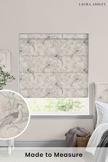 Laura Ashley Natural Osterley Made To Measure Roman Blinds (C97453) | £84