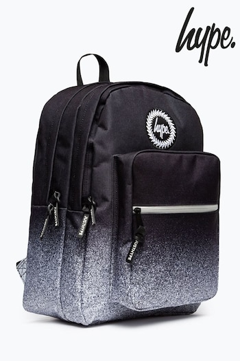 Hype. Mono Speckle Fade Utility Black Backpack (C97507) | £45