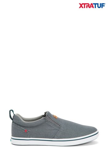 Xtratuf Grey Sharkbyte Sustainable Deck Shoes (C97615) | £115