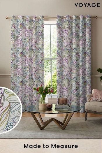 Voyage Sorbet Purple Althorp Made to Measure Curtains (C98390) | £109