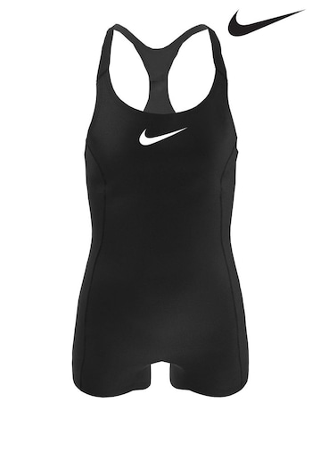 Nike Black Racerback Hydrastrong Swim Legsuit (C98436) | £32