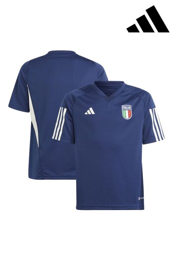 adidas Blue Italy Training Jersey (C98572) | £35