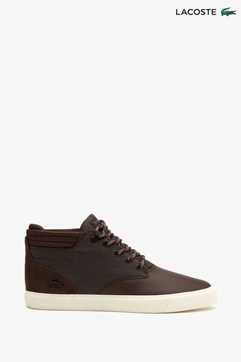 Lacoste Brown Esparre Chukka Boots (C98621) | £99