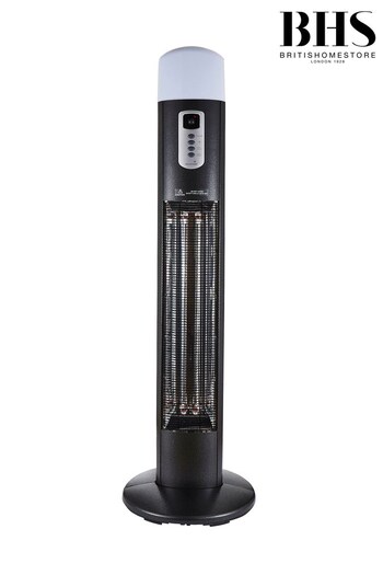 BHS Silver Floor Standing Outdoor Heater (C98864) | £600