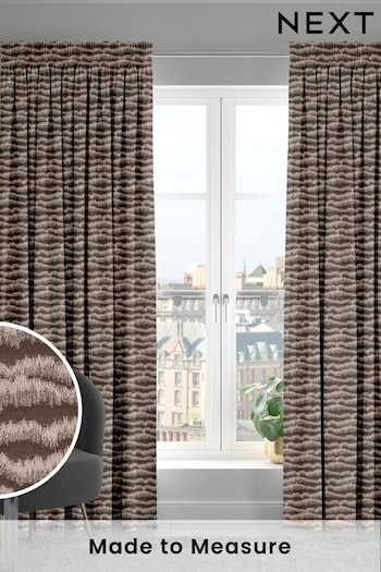 Brown Motte Made To Measure Curtains (C99253) | £109