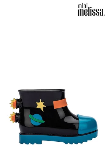 Mini Melissa Space Rain Black when Boots (C99339) | £68