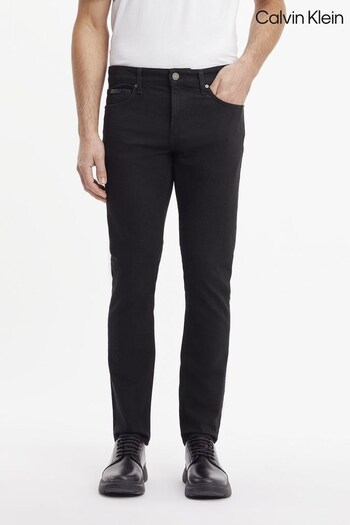 Calvin Klein Black Slim Fit Jeans (C99398) | £110