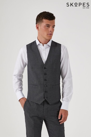 Skopes Harcourt Grey Single Breasted Suit Waistcoat (C99824) | £45