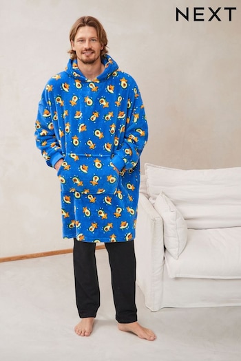 Blue Avocado Oversized Blanket Hoodie (CL0676) | £36