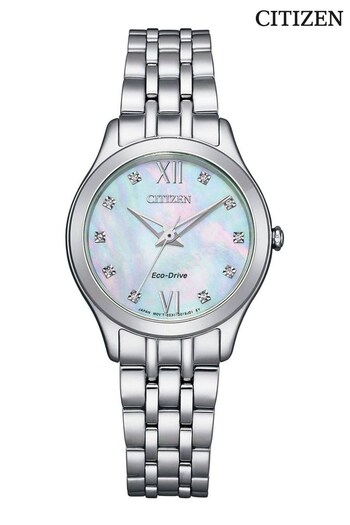 Citizen Ladies EcoDrive Crystal Dial Watch (CMN111) | £249