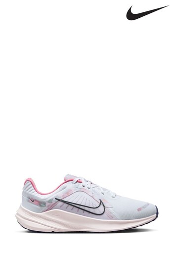 Nike White Quest 5 Premium Road Running Shoes (CUD969) | £73
