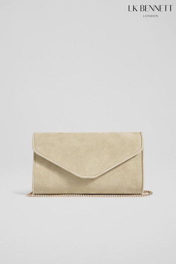 LK Bennett Suede Clutch Bag (CW0515) | £179