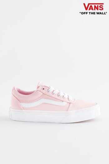 Vans Pink Youth Ward Trainers (D00142) | £37