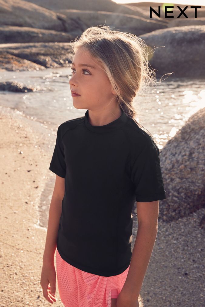 Rash guard swimsuit girl store