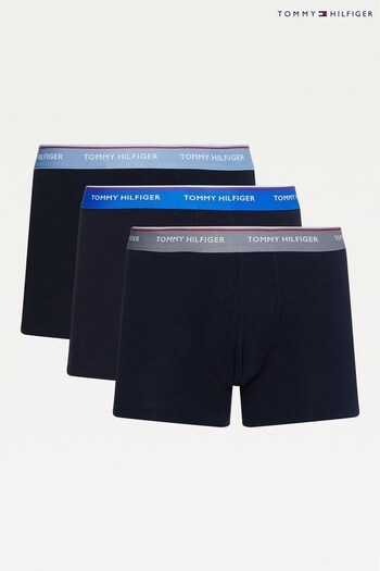 Tommy Hilfiger Blue Boxers 3 Pack (D00348) | £44