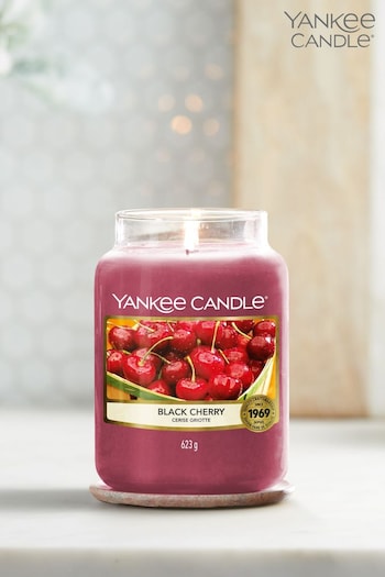 Yankee Candle Red Large Jar Cherry Candle (D01219) | £30