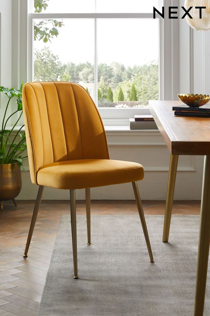 Yellow 2025 cafe chairs