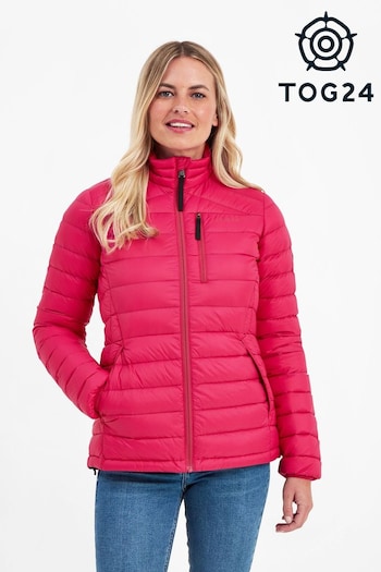 Tog 24 Pink Drax Funnel Down Jacket (D01559) | £100