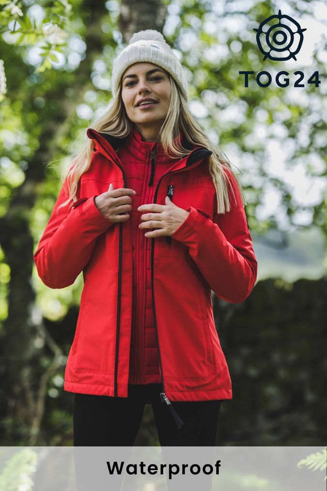 Ladies red clearance jackets size 16