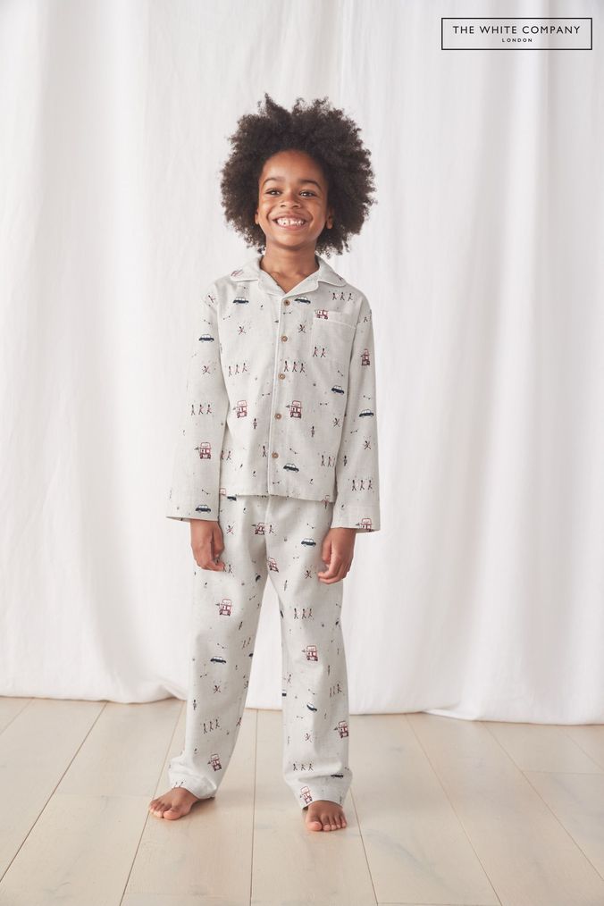 Boys button through pyjamas sales