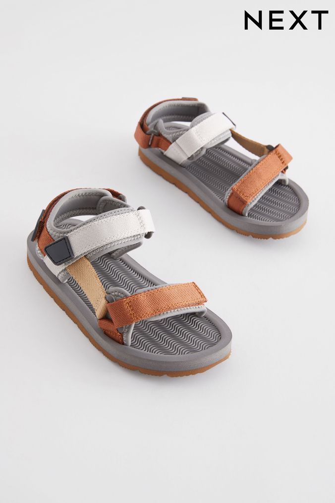 Buy Boys Sandals Grey Footwear Online Next UK