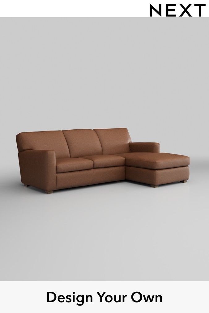 Next darwin store leather sofa