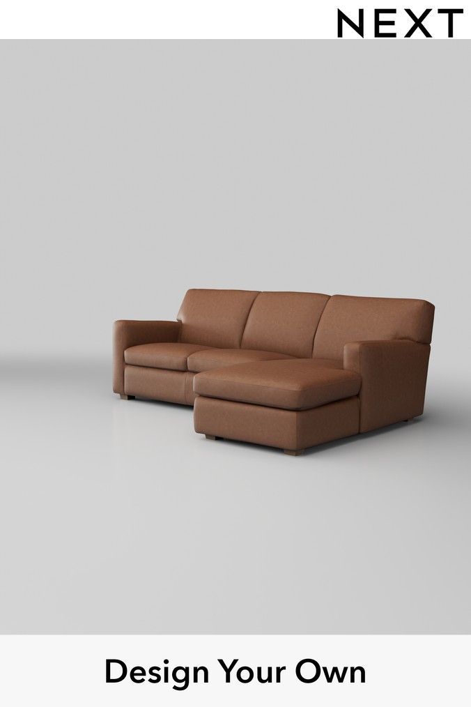 Next darwin store leather sofa
