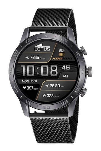 Lotus Black Smart Time Smart Touch Watch (D02912) | £159