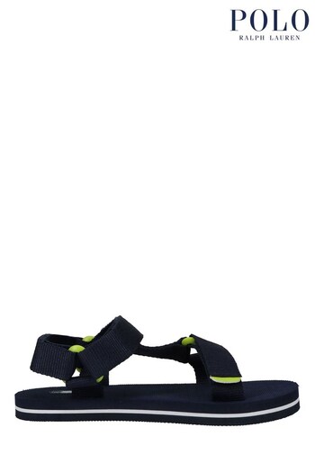 Polo Ralph Lauren Navy Blue New Haven Sandals (D02997) | £60