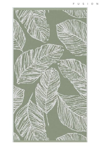 Fusion Green Matteo Jacquard Towel (D03061) | £10 - £16