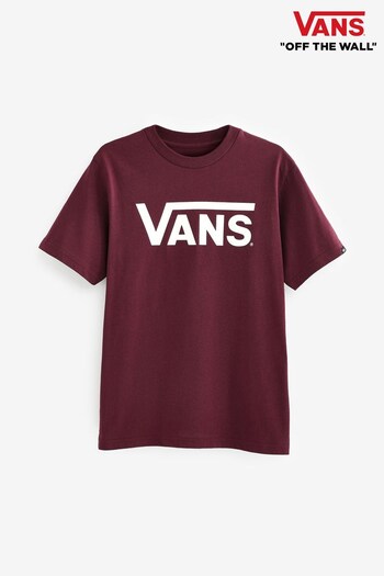 Vans Red Logo T-Shirt (D03560) | £19