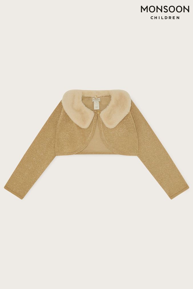 Buy Girls Cardigans Gold Knitwear Online Next UK
