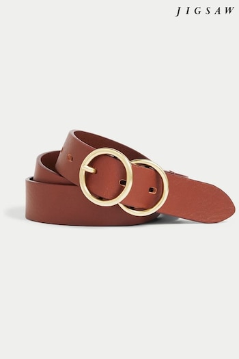 Jigsaw Carlos Leather Belt (D03915) | £60