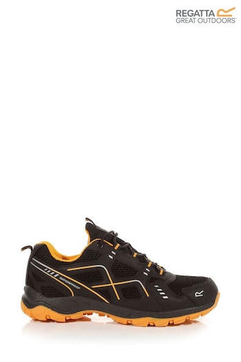 Regatta Vendeavour Waterproof Black Walking Shoes (D03980) | £35