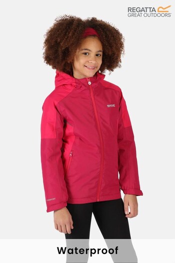 Regatta Pink Hurdle IV Waterproof Jacket (D04133) | £35