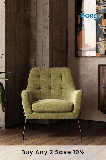 Queer Eye Green Brayden Accent Chair (D04161) | £380