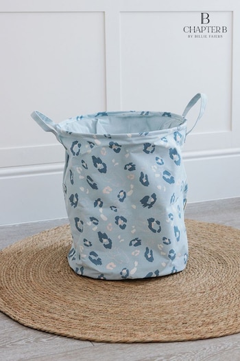 Chapter B Blue Kids Club Leopard Laundry Bag (D04226) | £14