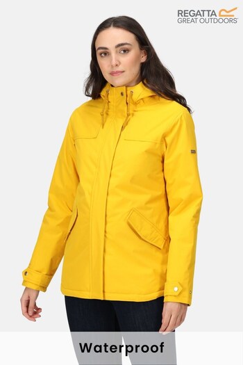 Regatta Bria Yellow Waterproof Insulated Jacket (D04462) | £70