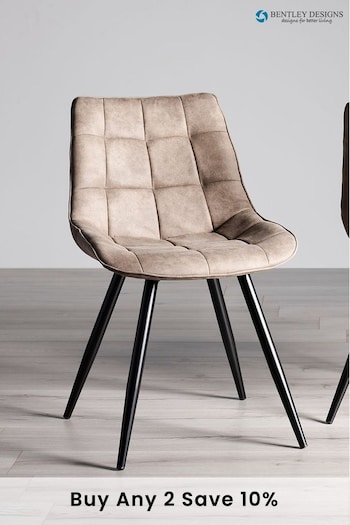 Bentley Designs Brown Set of 2 Seurat Chairs (D04824) | £250