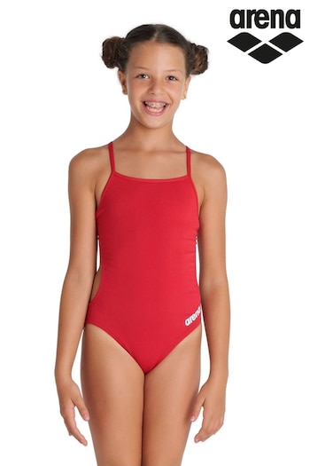Arena Girls Red Team Challenge Solid Swimsuit (D04953) | £23