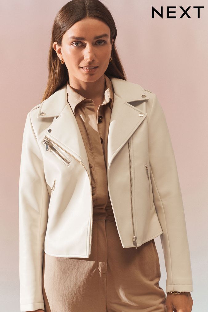 Ladies cream jacket top