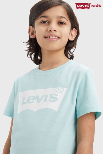 Levi's® Blue Batwing Logo T-Shirt (D06270) | £18 - £20