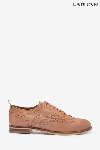 White Stuff Pink Thistle Lace Up Brogues (D06370) | £65