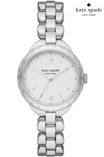 kate spade new york Ladies Silver Morningside Watch (D06379) | £209
