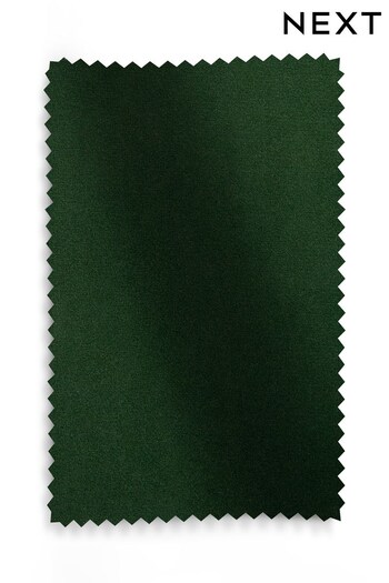 Soft Velvet Emerald Green Fabric Swatch (D06416) | £0