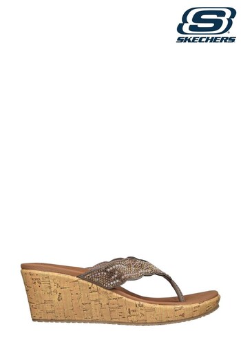 Skechers Natural Beverlee Charming Pearl Womens Sandals (D07245) | £49